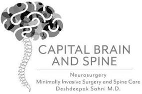 CAPITAL BRAIN AND SPINE NEUROSURGERY MINIMALLY INVASIVE SURGERY AND SPINE CARE DESHDEEPAK SAHNI M.D.