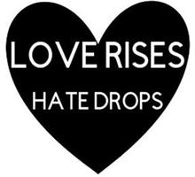 LOVE RISES HATE DROPS
