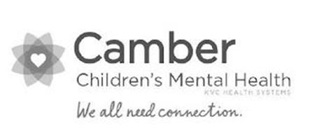 CAMBER CHILDREN'S MENTAL HEALTH KVC HEALTH SYSTEMS WE ALL NEED CONNECTION.
