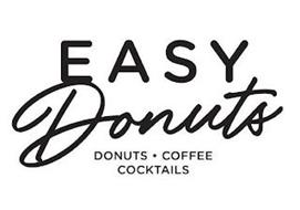 EASY DONUTS DONUTS · COFFEE COCKTAILS