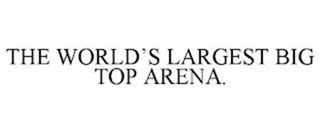 THE WORLD'S LARGEST BIG TOP ARENA.