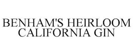 BENHAM'S HEIRLOOM CALIFORNIA GIN