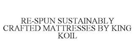 RE-SPUN SUSTAINABLY CRAFTED MATTRESSES BY KING KOIL