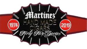 MARTINEZ HAND MADE CIGARS 1974 2019 FORTY FIVE SERIES
