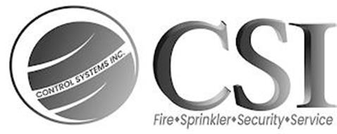 CSI CONTROL SYSTEMS INC. FIRE SPRINKLER SECURITY SERVICE