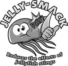 JELLY-SMACK POW! REDUCES THE EFFECTS OF JELLYFISH STINGS