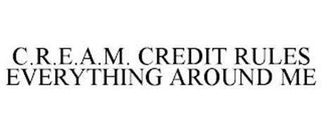 C.R.E.A.M. CREDIT RULES EVERYTHING AROUND ME