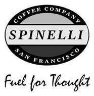 SPINELLI COFFEE COMPANY SAN FRANCISCO FUEL FOR THOUGHT