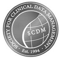SCDM · SOCIETY FOR CLINICAL DATA MANAGEMENT · EST. 1994