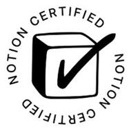 NOTION CERTIFIED NOTION CERTIFIED