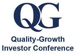 QG QUALITY-GROWTH INVESTOR CONFERENCE