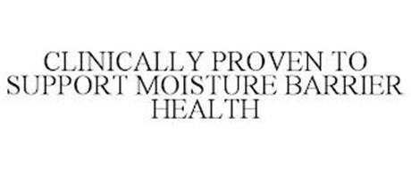 CLINICALLY PROVEN TO SUPPORT MOISTURE BARRIER HEALTH