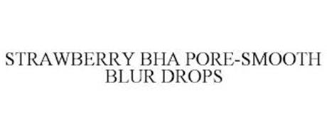 STRAWBERRY BHA PORE-SMOOTH BLUR DROPS