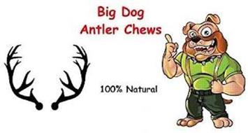 BIG DOG ANTLER CHEWS 100% NATURAL