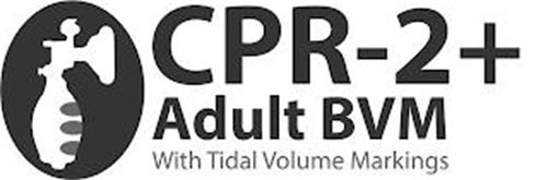 CPR-2+ ADULT BVM WITH TIDAL VOLUME MARKINGS