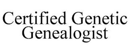 CERTIFIED GENETIC GENEALOGIST