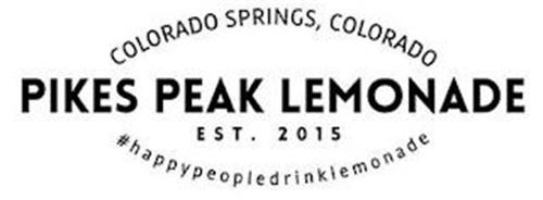PIKES PEAK LEMONADE COLORADO SPRINGS, COLORADO EST. 2015 #HAPPYPEOPLEDRINKLEMONADE