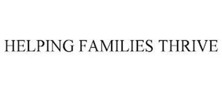 HELPING FAMILIES THRIVE