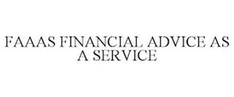 FAAAS FINANCIAL ADVICE AS A SERVICE