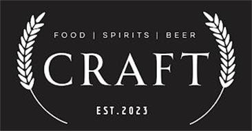 CRAFT FOOD|SPIRITS|BEER EST. 2023
