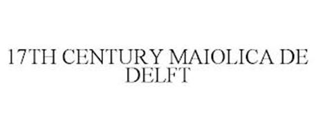 17TH CENTURY MAIOLICA DE DELFT