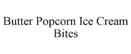 BUTTER POPCORN ICE CREAM BITES