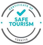 CERTIFICATE OF SAFE TOURISM TÜRKIYE