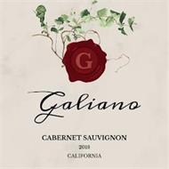 G GALIANO CABERNET SAUVIGNON 2018 CALIFORNIA