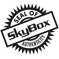 SKYBOX SEAL OF AUTHENTICITY