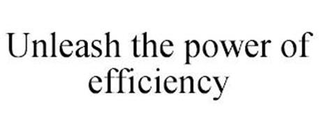 UNLEASH THE POWER OF EFFICIENCY