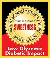 BX GLYCEMIC IMPACT RESEARCH & SCIENCE BRIX-CERTIFIED.COM THE SCIENCE OF SWEETNESS LOW GLYCEMIC DIABETIC IMPACT