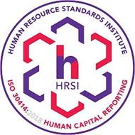 HR HRSI HUMAN RESOURCE STANDARDS INSTITUTE ISO 30414:2018 HUMAN CAPITAL REPORTING