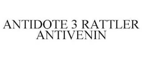ANTIDOTE 3 RATTLER ANTIVENIN