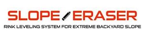 SLOPE ERASER RINK LEVELING SYSTEM FOR EXTREME BACKYARD SLOPE