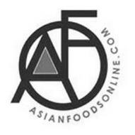 AFO ASIANFOODSONLINE.COM