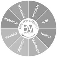 RECOVERY LIFESTYLE BV BIGVISION COMMUNITY BIGVISIONCOMMUNITY.COM PRINCIPLES HOME PURPOSE SELF-CONNECT COMMUNITY WELLNESS RECREATION RELAXATION