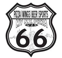 PIZZA WINGS BEER SPORTS  MY N.Y. PIZZA 66