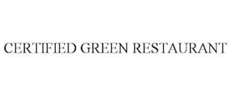 CERTIFIED GREEN RESTAURANT