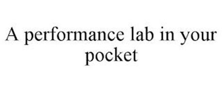 A PERFORMANCE LAB IN YOUR POCKET