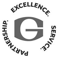 EXCELLENCE. SERVICE. PARTNERSHIP. G