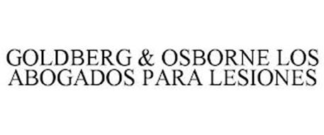 GOLDBERG & OSBORNE LOS ABOGADOS PARA LESIONES