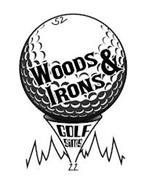 52 WOODS & IRONS GOLF SIMS 22