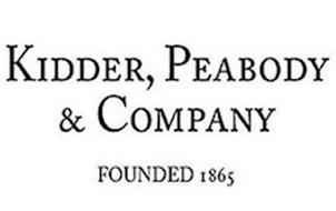 KIDDER, PEABODY & COMPANY FOUNDED 1865