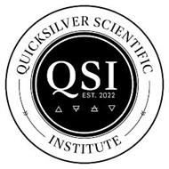 QSI EST. 2022 QUICKSILVER SCIENTIFIC INSTITUTE