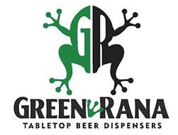 GR GREEN RANA TABLETOP BEER DISPENSERS