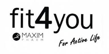 FIT4YOU MAXIM PHARM FOR ACTIVE LIFE