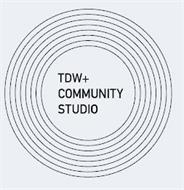 TDW+ COMMUNITY STUDIO