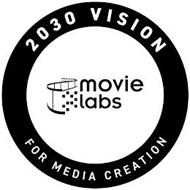 MOVIE LABS 2030 VISION FOR MEDIA CREATION