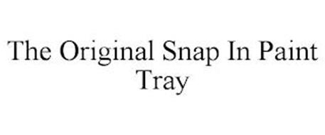 THE ORIGINAL SNAP IN PAINT TRAY