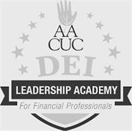 AA CUC DEI LEADERSHIP ACADEMY FOR FINANCIAL PROFESSIONALS